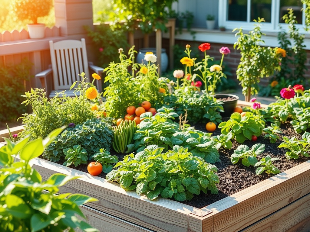 Raised Garden Bed Gardening for Retirees: A Healthy, Rewarding Hobby to Grow Your Own Joy