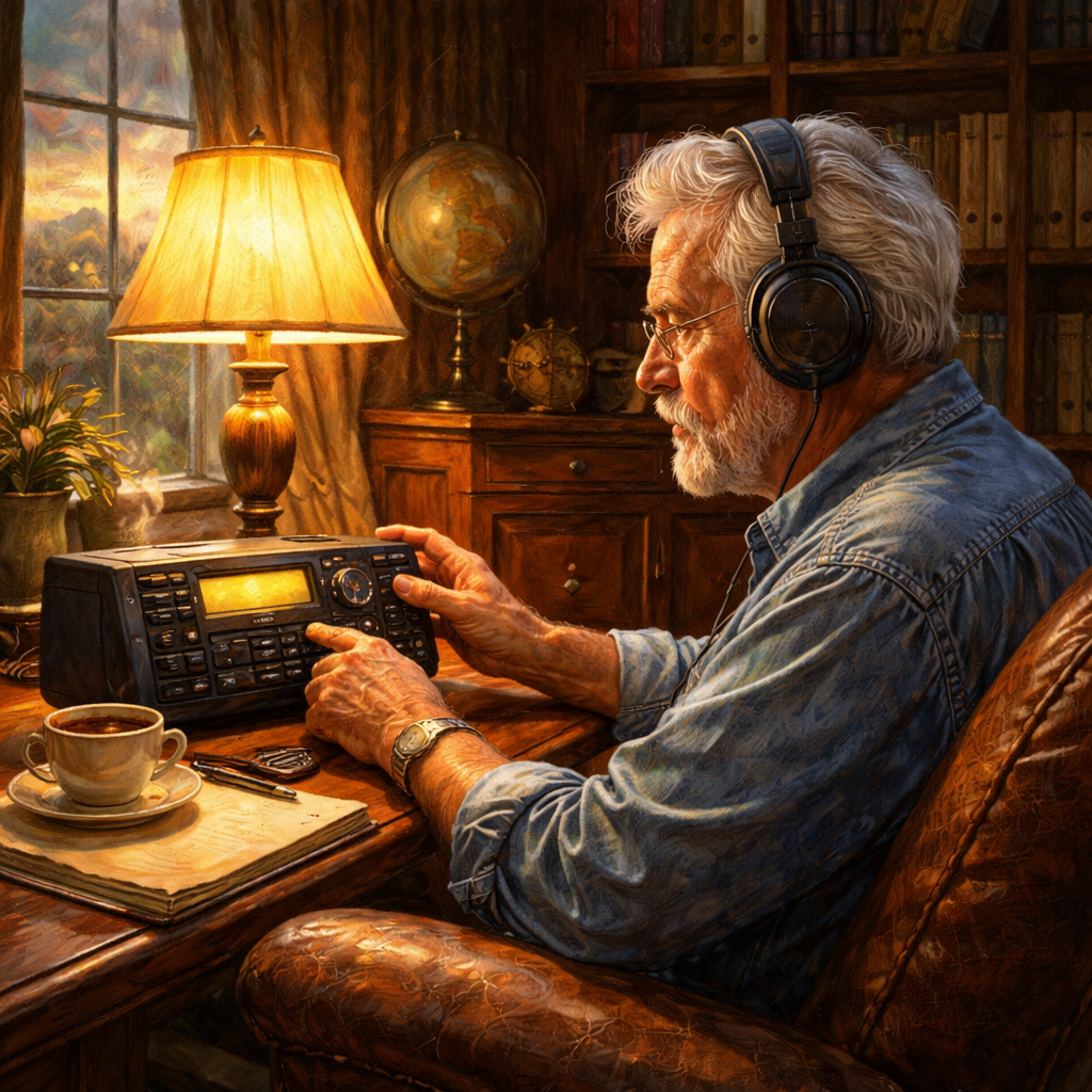 Radio, Shortwave and Other Listening Hobbies for Retirees Who Love Sound and Stories